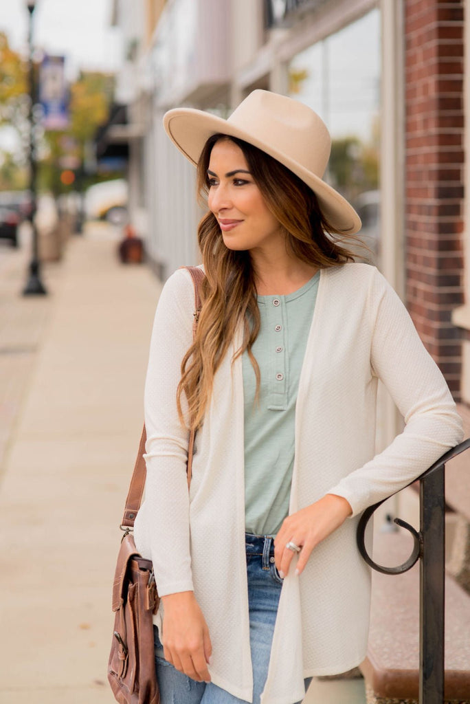 Heathered Button Tank - Betsey's Boutique Shop