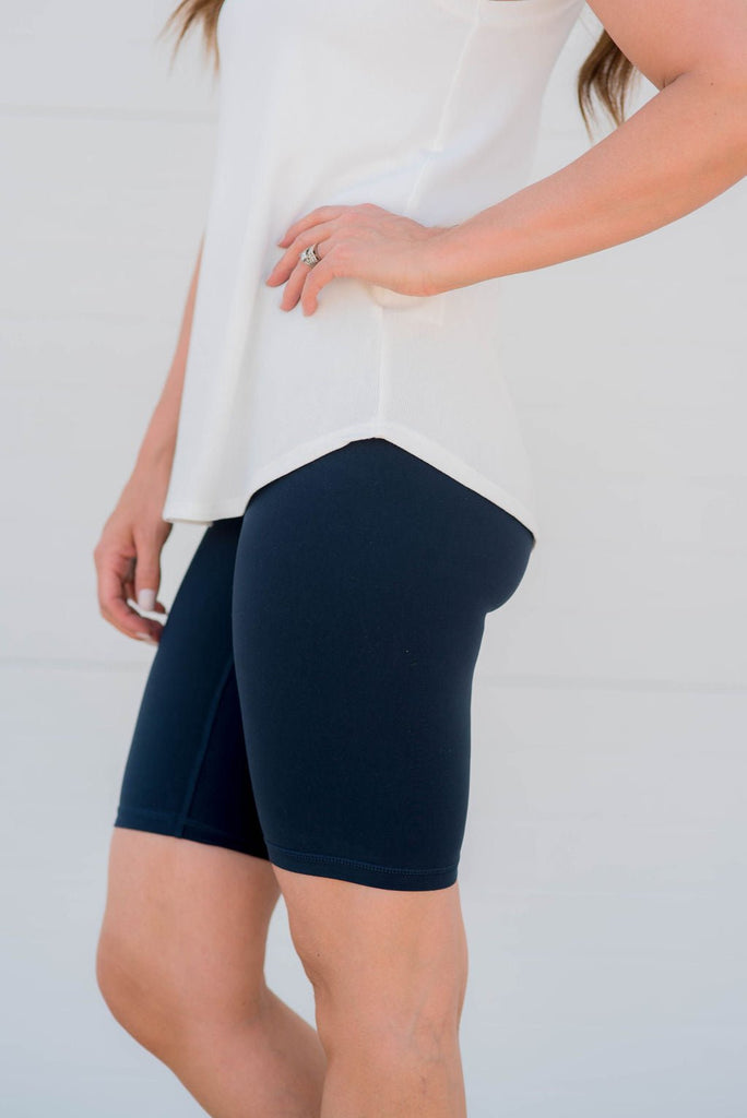 Basic Bike Shorts - Betsey's Boutique Shop -