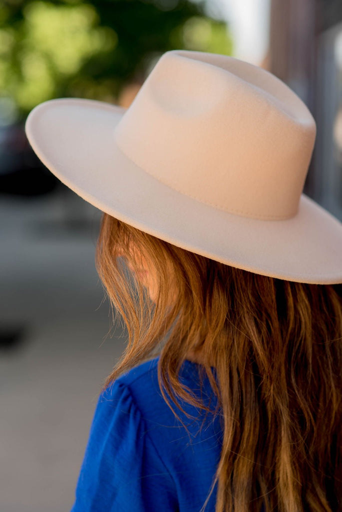 Solid Wide Brimmed Hat - Betsey's Boutique Shop