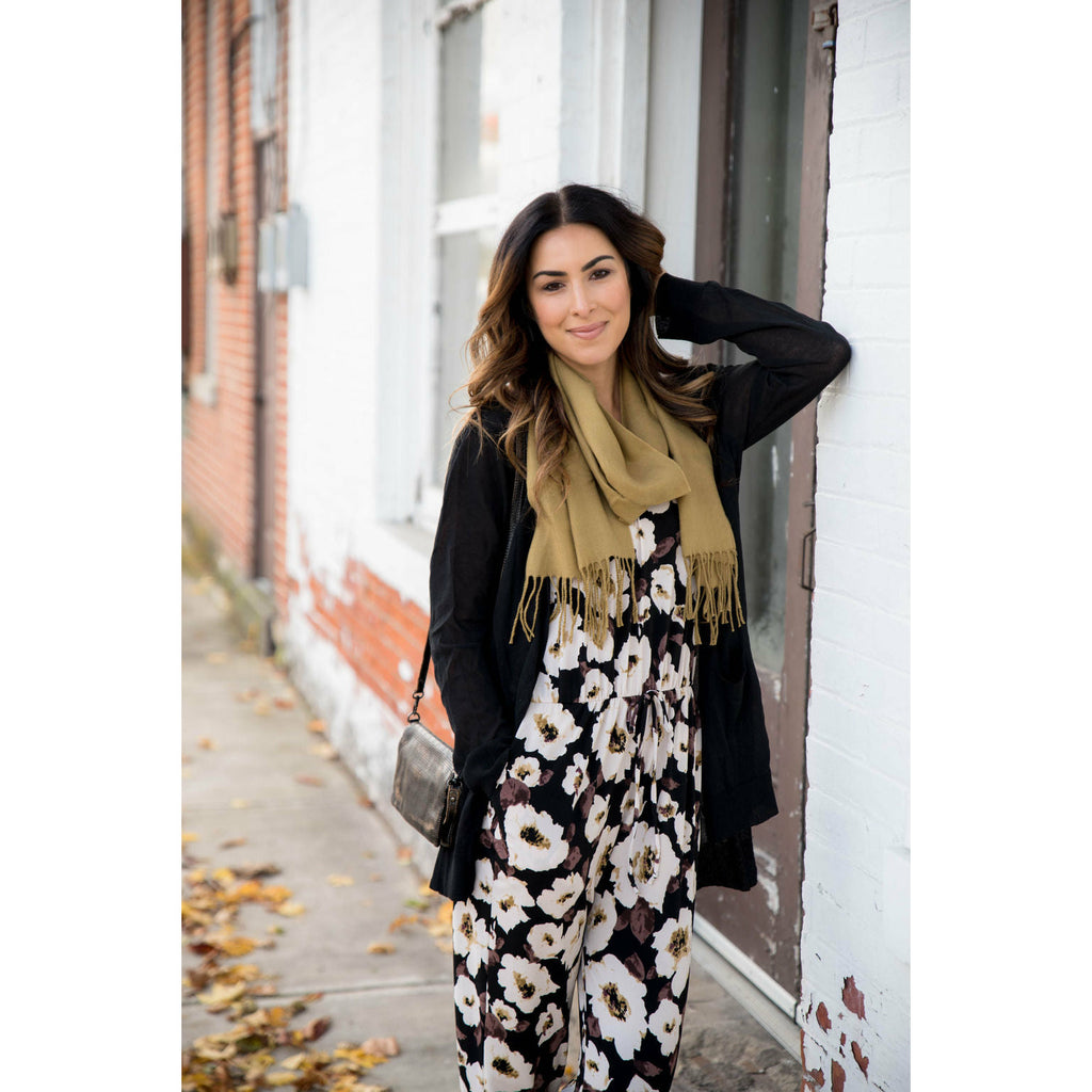 Light Mustard Scarf - Betsey's Boutique Shop