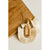 Half Oval Fringe Earrings