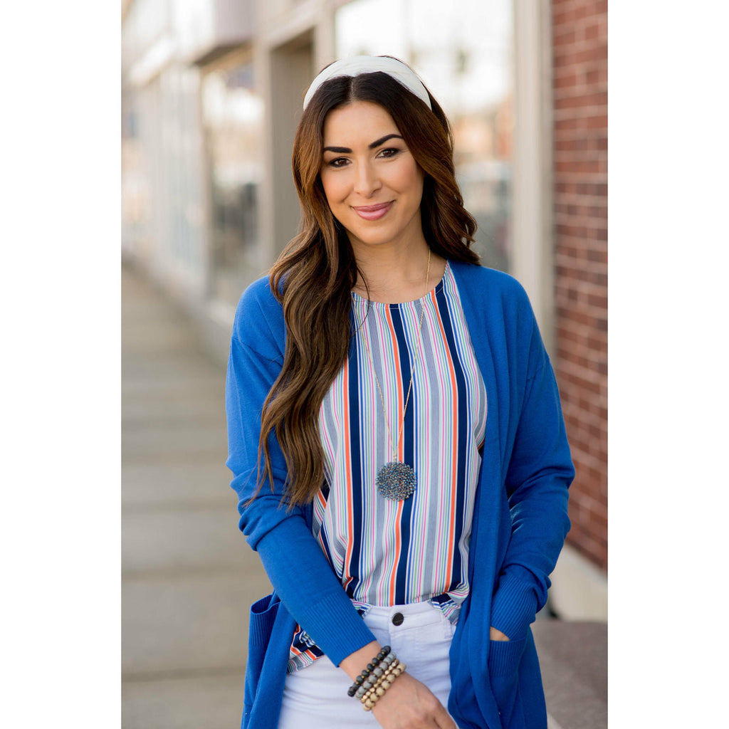 Color Stripe Tank - Betsey's Boutique Shop