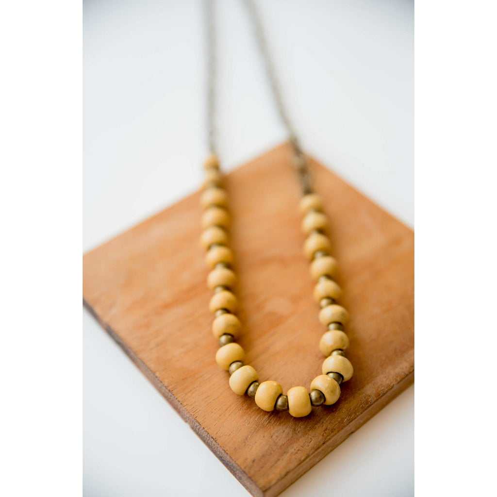 Bel Koz Single Strand Clay Necklace - Betsey's Boutique Shop - Necklaces