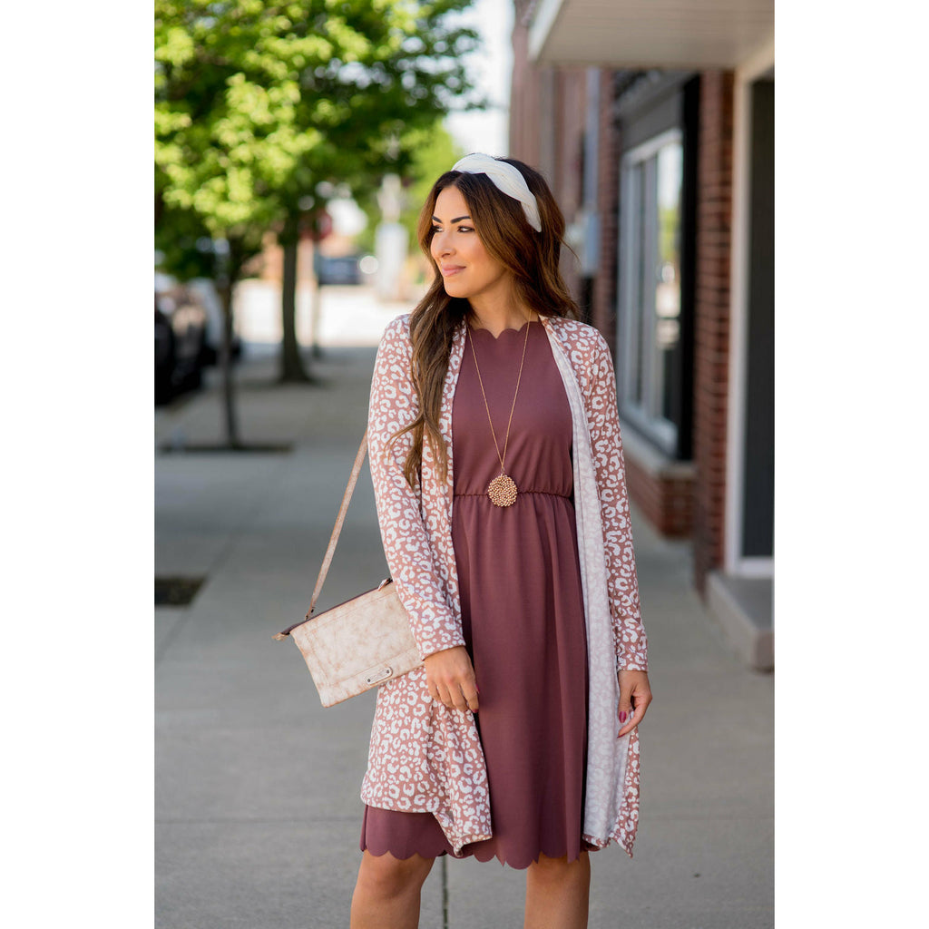 Flowy Lightweight Leopard Print Cardigan - Betsey's Boutique Shop