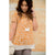 Spotted Blouse Bottom Tee - Betsey's Boutique Shop - Shirts & Tops