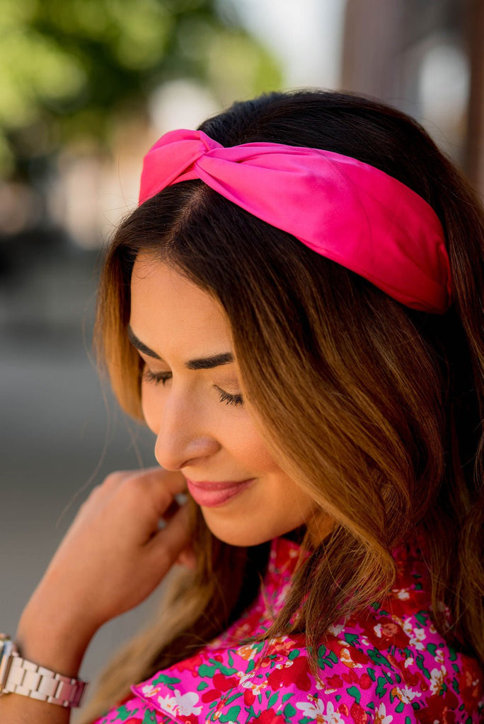 Silky Single Twist Headband - Betsey's Boutique Shop