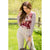Burgundy Striped Sleeve Baseball Tee - Betsey's Boutique Shop - Shirts & Tops