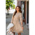 Cheetah Cuffed Sleeve Dress - Betsey's Boutique Shop - Dresses