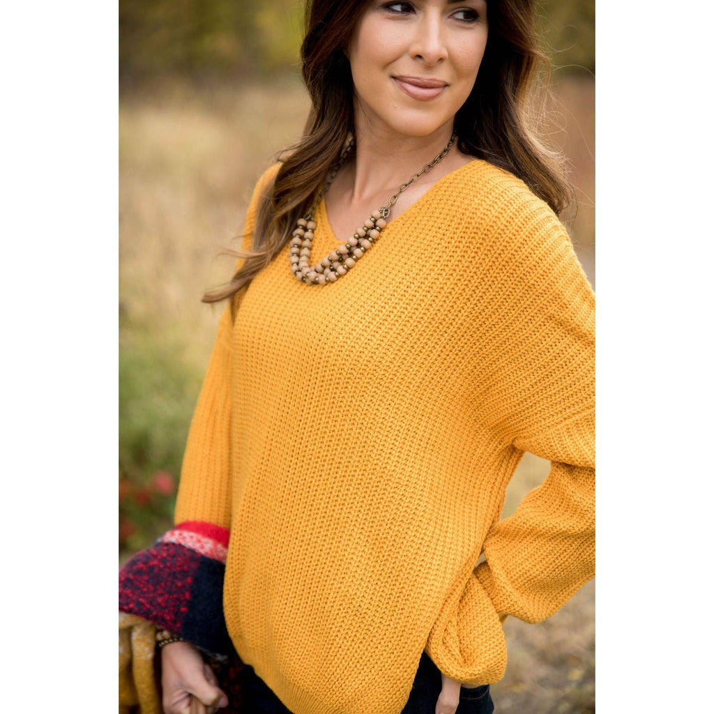 Mustard Popover - Betsey's Boutique Shop - Outerwear