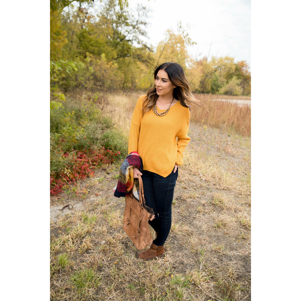 Mustard Popover - Betsey's Boutique Shop - Outerwear