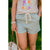 Rope Drawstring Cuffed Shorts - Betsey's Boutique Shop