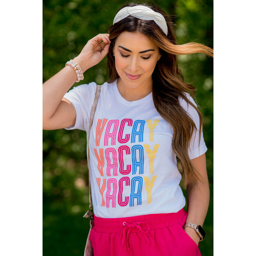 Vacay Graphic Tee - Betsey's Boutique Shop