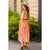 Multi Color Striped Thin Strapped Maxi - Betsey's Boutique Shop - Dresses