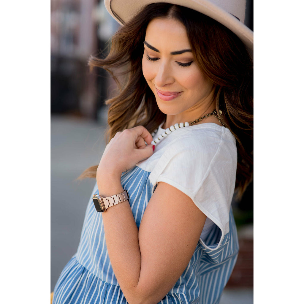 Tiered Stripe Tee - Betsey's Boutique Shop