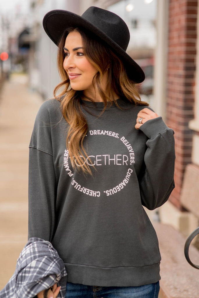 Together Graphic Crewneck - Betsey's Boutique Shop