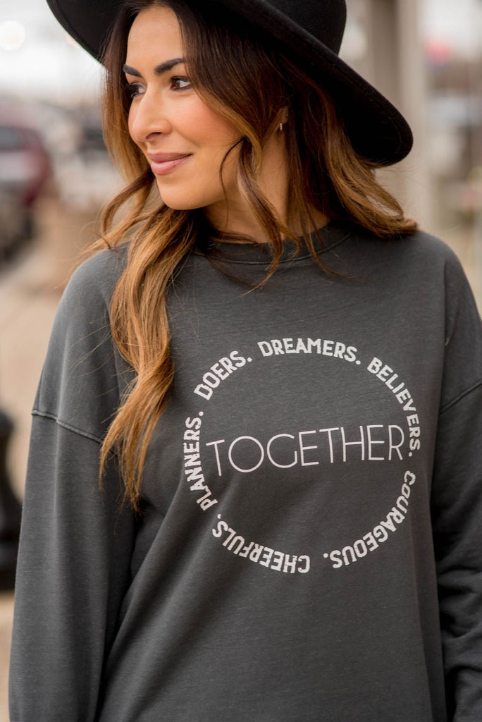 Together Graphic Crewneck - Betsey's Boutique Shop