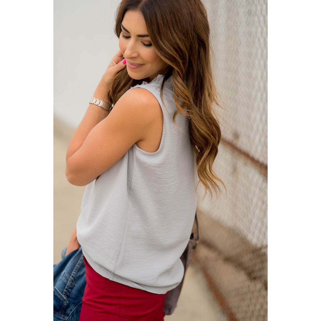 Betsey's Cinched Neck Tank - Betsey's Boutique Shop