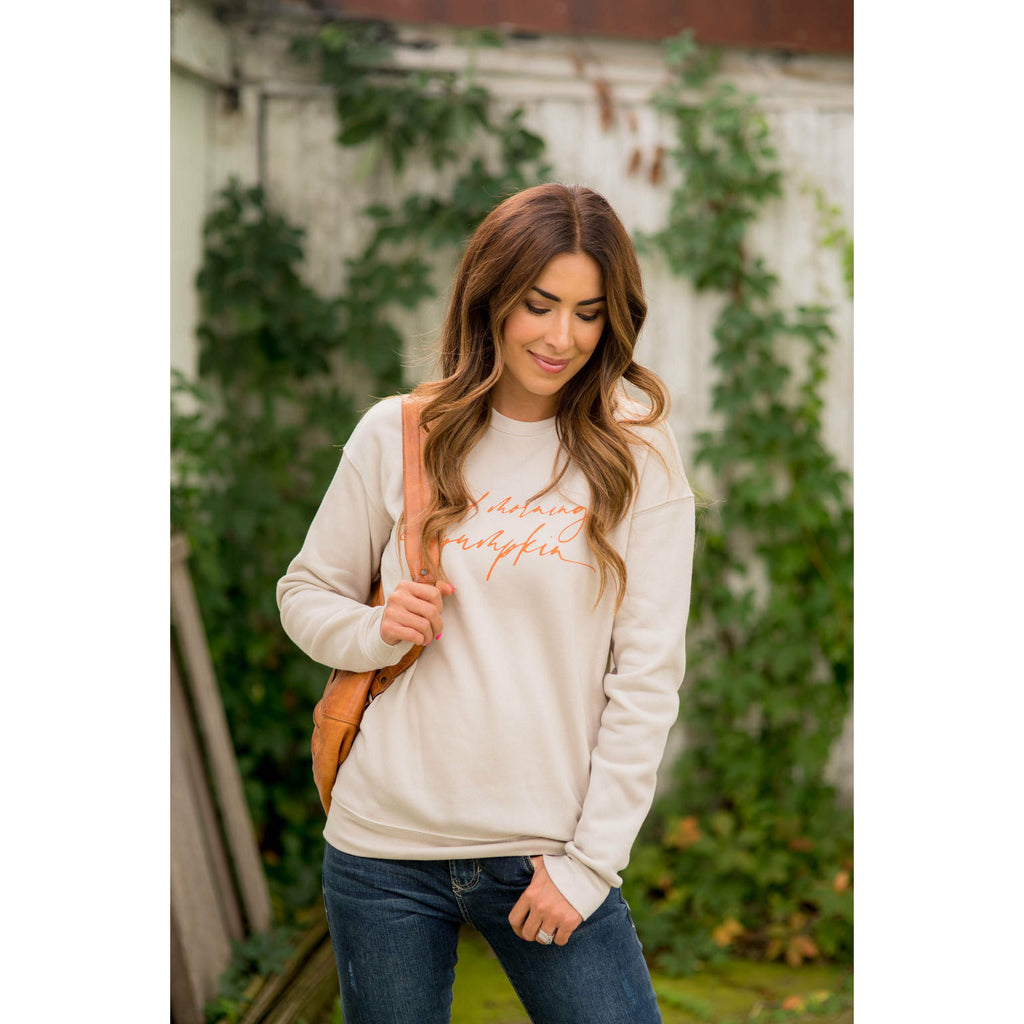 Good Morning Pumpkin Crewneck - Betsey's Boutique Shop