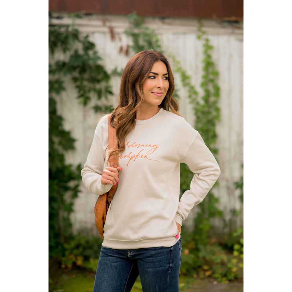 Good Morning Pumpkin Crewneck - Betsey's Boutique Shop