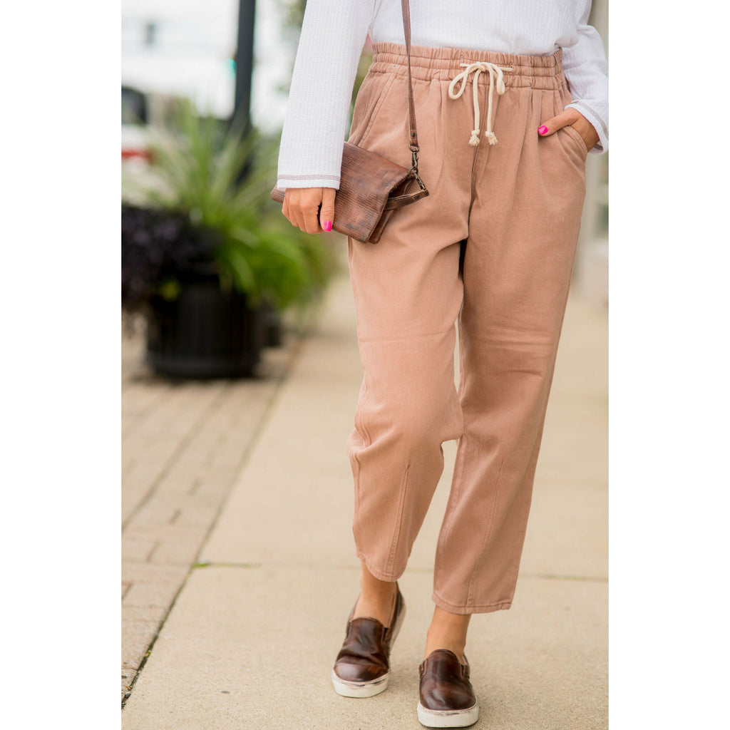 Loose Fit Jogger Pants - Betsey's Boutique Shop