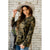 Camo With Colored Stripe Sweatshirt - Betsey's Boutique Shop - Shirts & Tops