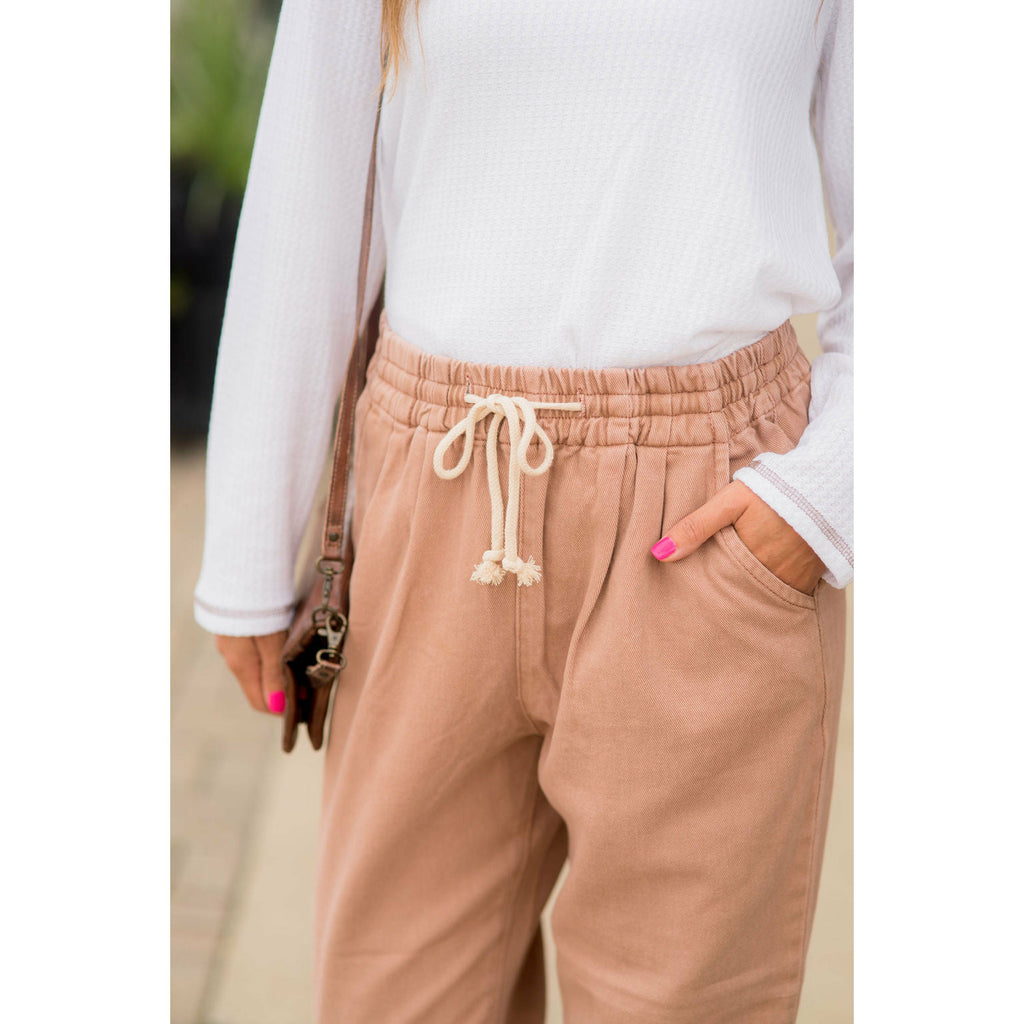 Loose Fit Jogger Pants - Betsey's Boutique Shop