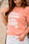 Here Comes The Sun Heathered Graphic Tee - Betsey's Boutique Shop -