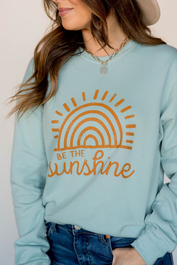 Bold Be The Sunshine Graphic Crewneck - Betsey's Boutique Shop -