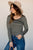 Thin Striped Long Sleeve Tee - Betsey's Boutique Shop - Shirts & Tops