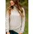 Ribbed & Zipped Textured Sweatshirt - Betsey's Boutique Shop