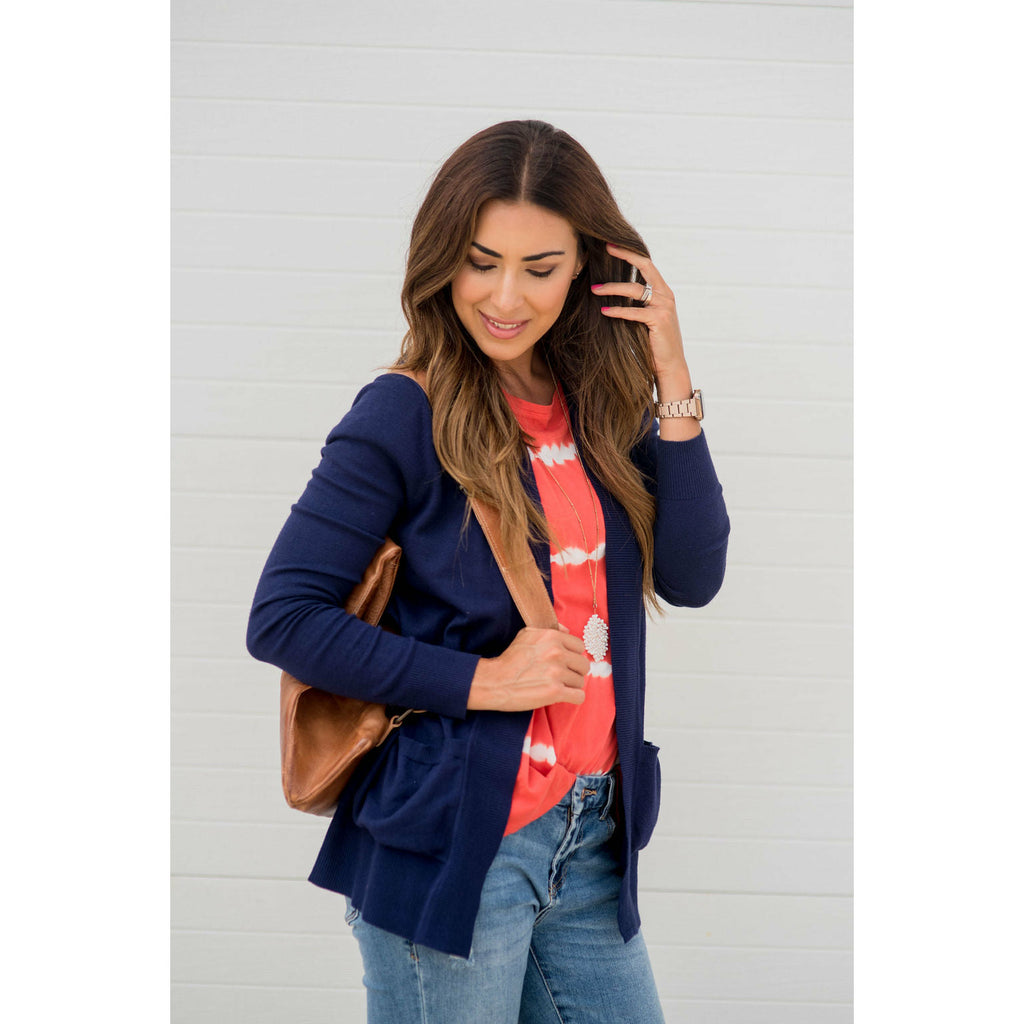 Betsey's Pocket Cardigan - Betsey's Boutique Shop - Coats & Jackets