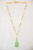 Bold And Beautiful Teardrop Necklace