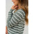 Heavy Knit Striped Sweater - Betsey's Boutique Shop - Outerwear