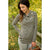 Striped Button Neck Sweatshirt - Betsey's Boutique Shop - Shirts & Tops