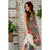 Mixed Stripes Floral Tank Dress - Betsey's Boutique Shop - Dresses