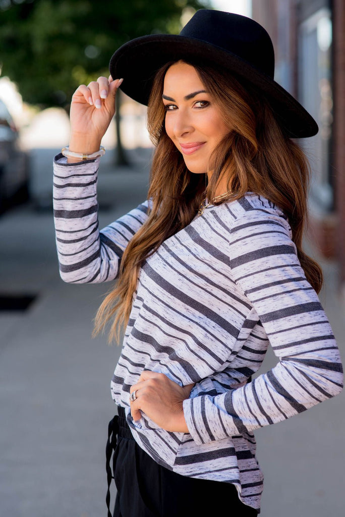 Shades of Grey Tee - Betsey's Boutique Shop