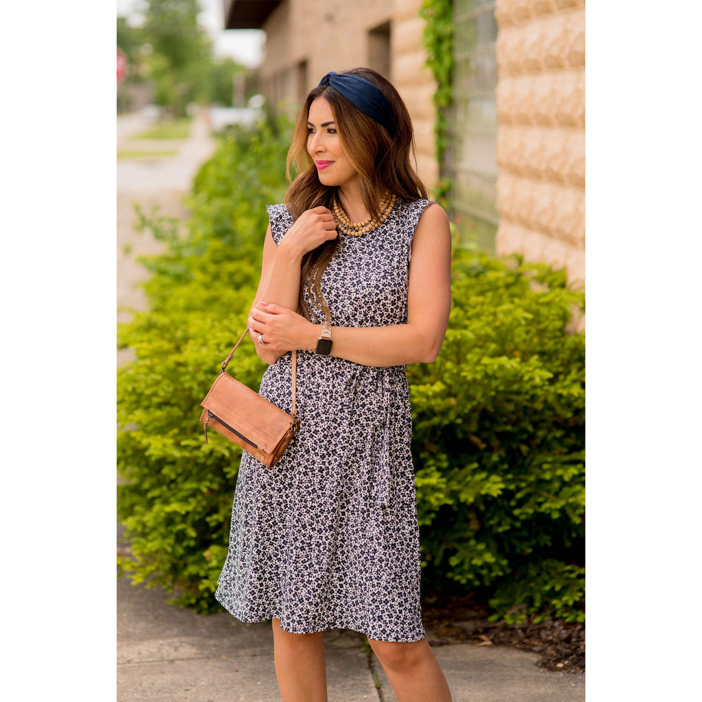 Mini Floral Pocket Tank Dress - Betsey's Boutique Shop