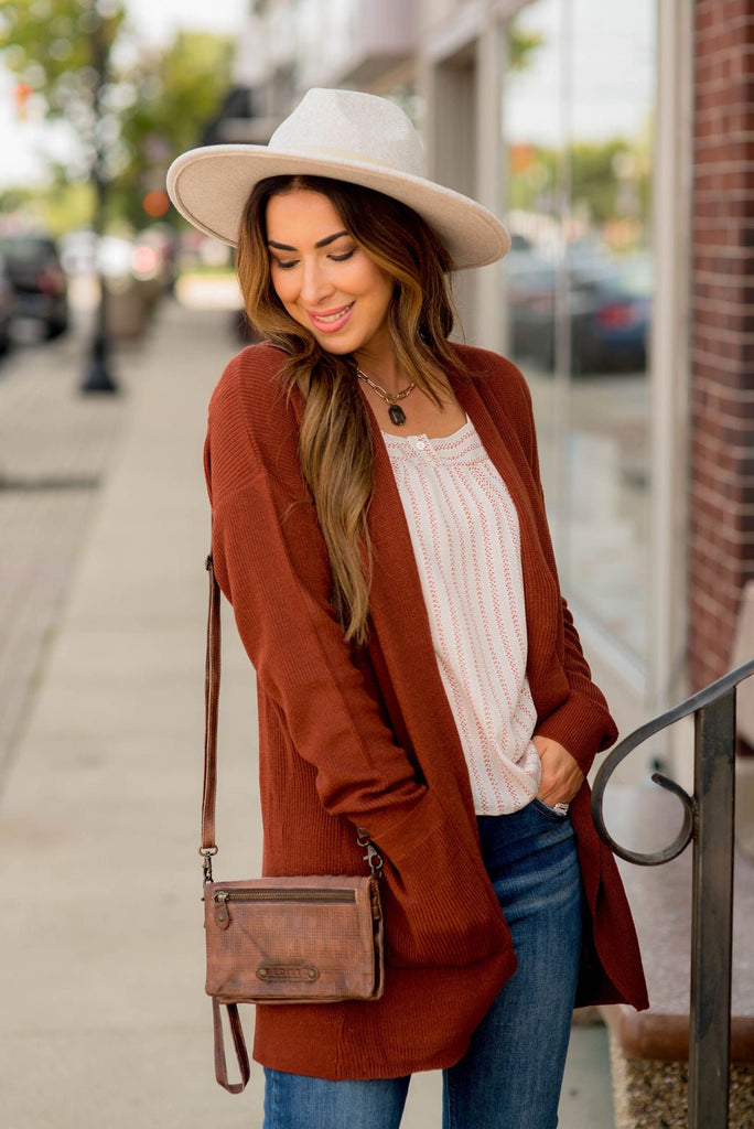 Lightweight & Lovely Ribbed Cardigan - Betsey's Boutique Shop