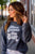 Here Comes The Sun Ribbed Graphic Crewneck - Betsey's Boutique Shop -