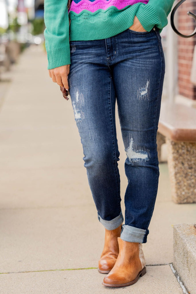 Trina Denim Jeans - Betsey's Boutique Shop -