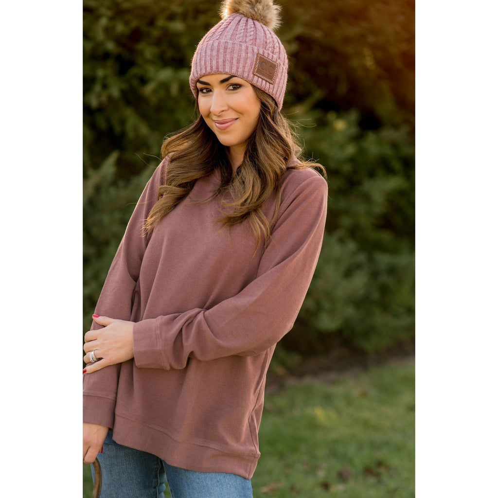 Basic Sweatshirt - Betsey's Boutique Shop - Outerwear