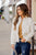 Corded Frayed Edge Cropped Jacket - Betsey's Boutique Shop -