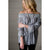 Striped off the Shoulder Blouse - Betsey's Boutique Shop - Shirts & Tops