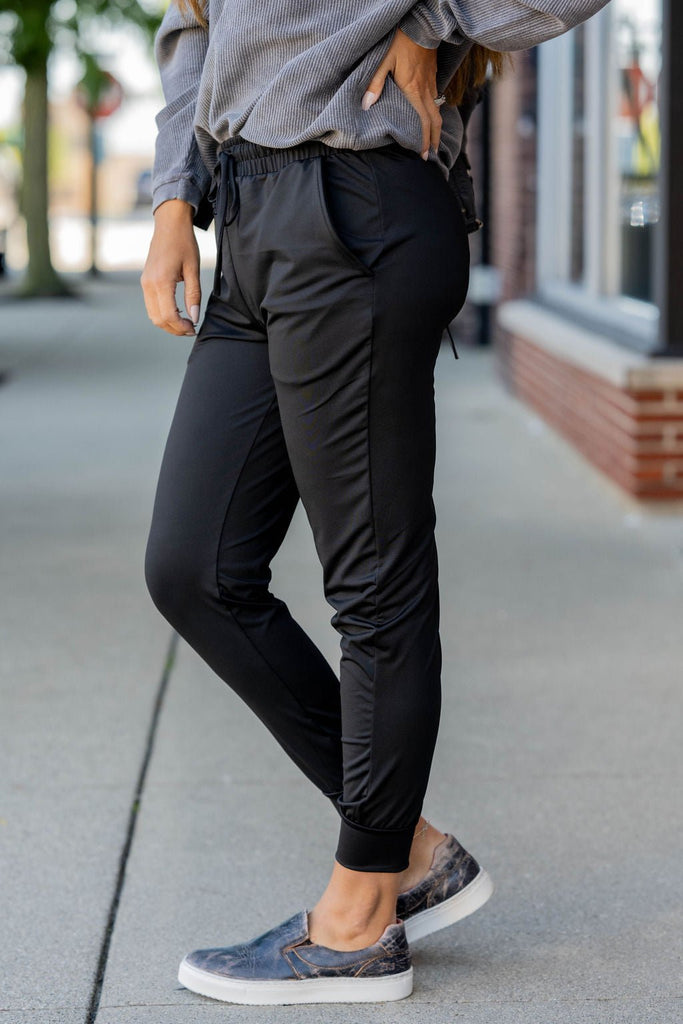 Elevated Everyday Joggers - Betsey's Boutique Shop -