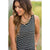 Striped Basic Tank - Betsey's Boutique Shop