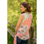 Peach Back Floral Tank - Betsey's Boutique Shop - Shirts & Tops