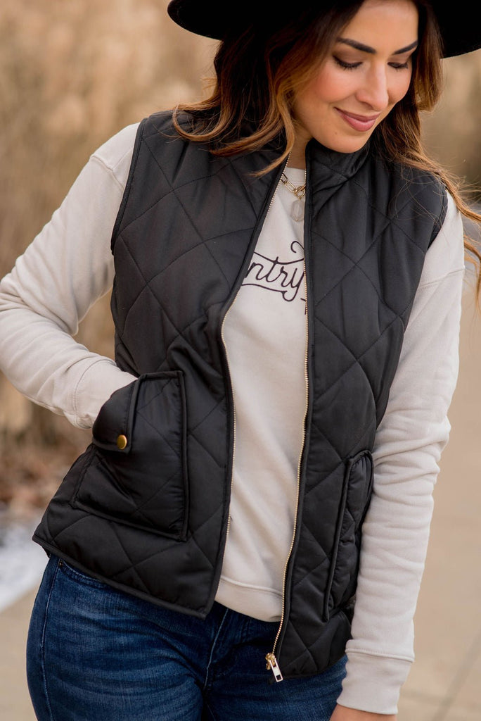 Puffer Vest - Betsey's Boutique Shop