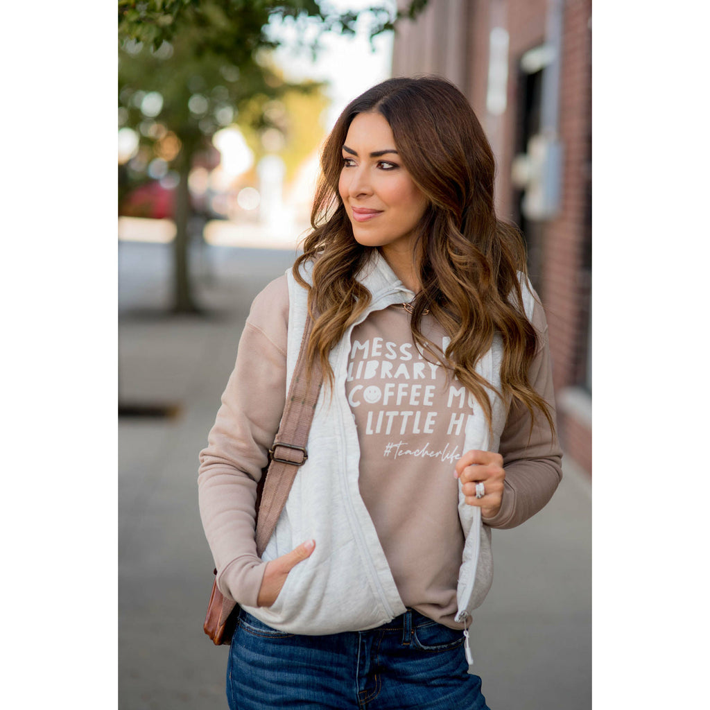 Heathered Vest - Betsey's Boutique Shop