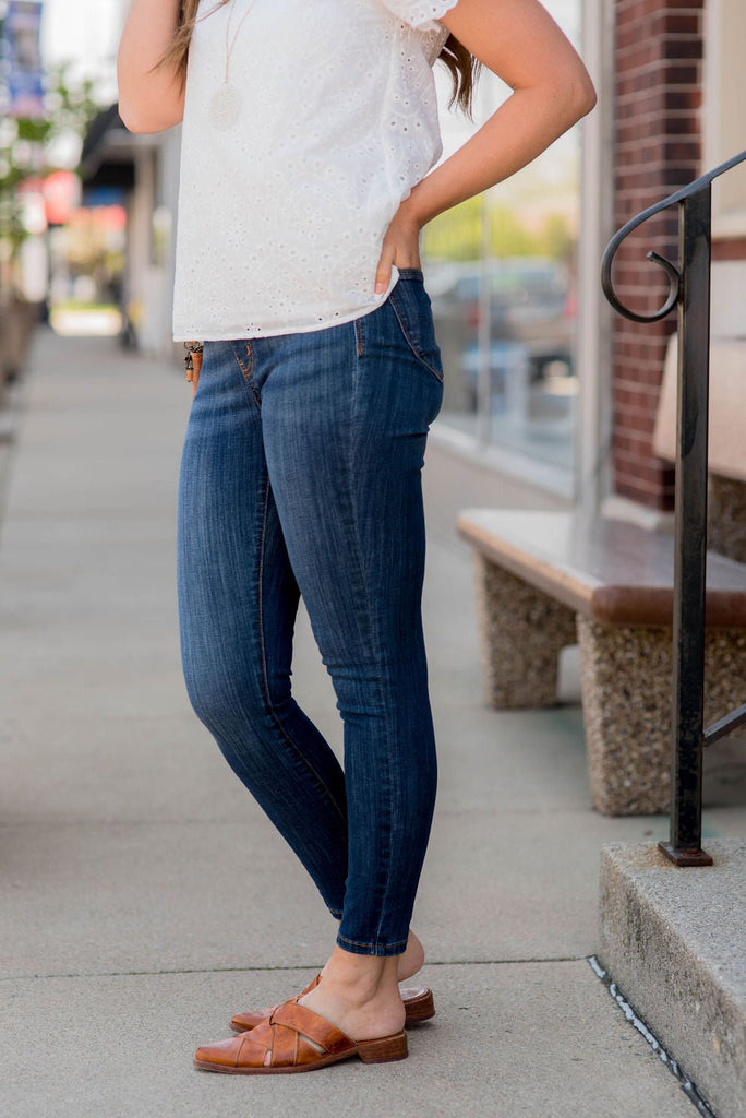 Josephine Denim Jeans - Betsey's Boutique Shop -