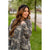 Camo Side Slit Long Sleeve Tee - Betsey's Boutique Shop